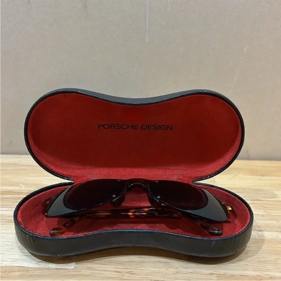 Porsche Design Tortoise Frame Sunglasses - Picture 3 of 7